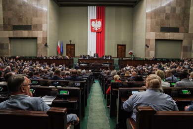  Obrady Sejmu RP. fot. Katarzyna Kwaczyńska / Kancelaria Sejmu 