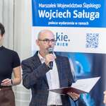 Rafał Kwapuliński przedstawia gości.